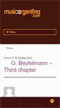 Mobile Screenshot of musicargentina.com